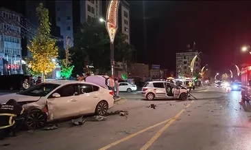 Niğde’de iki otomobil çarpıştı: 1 yaralı