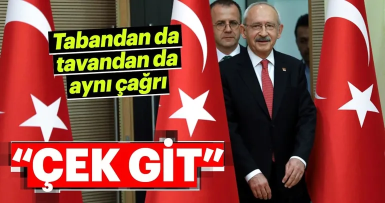 Kılıçdaroğlu’na tabandan da tavandan da istifa çağrısı