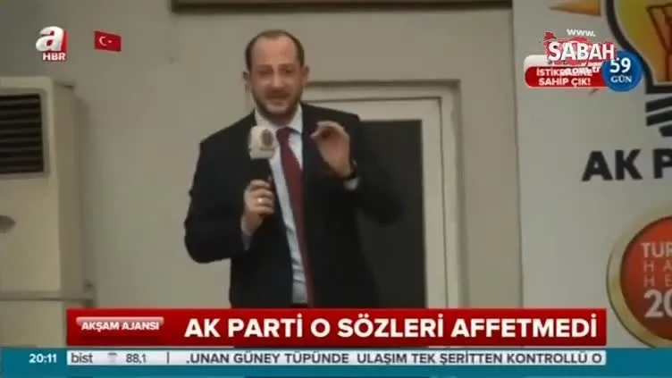 İç savaş' dedi, istifası istendi