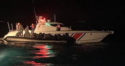 Ayvalık’ta 39 göçmen kurtarıldı