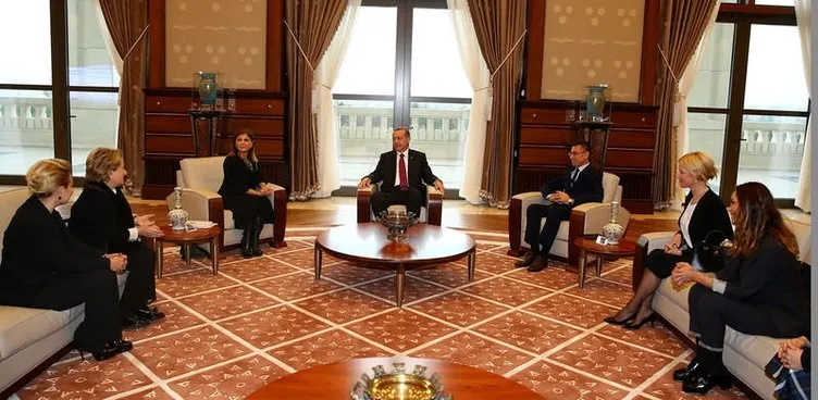 Cumhurbaşkanı Erdoğan TİKAD üyelerini kabul etti