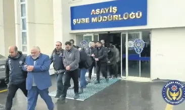 Çakarlı dolandırıcılara darbe: 15 şüpheli cezaevinde