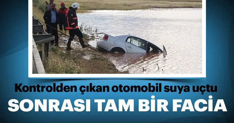 Gölette biten kazada büyük bir facia yaşandı