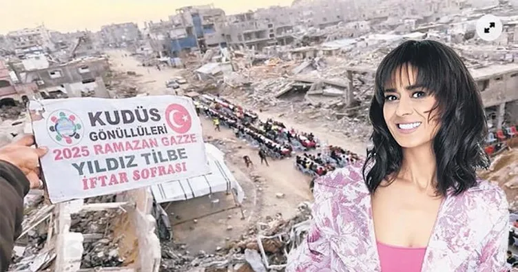 Gazze’de 4 bin kişiye iftar verdi