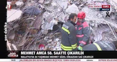 Depremin 3. gününde mucize kurtuluş! 84 yaşındaki Mehmet Güzel enkazdan böyle çıkarıldı | Video