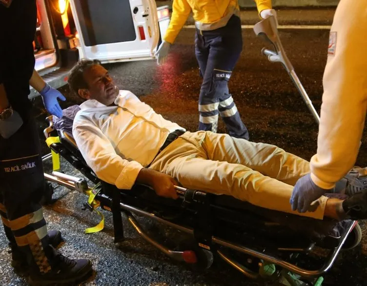 SON DAKİKA: Ünlü CEO Aykut Ferah ölümden döndü! Otoyolda korku dolu anlar: Milyonluk cip hurdaya döndü...