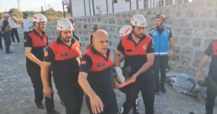 Şanlıurfa’da göçük! 4 işçi yaralandı