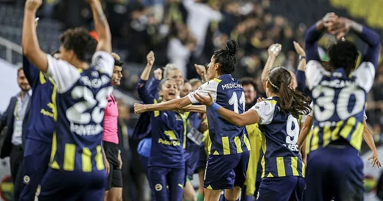 Kadınlar derbisinde Fenerbahçe, Beşiktaş’ı 3 golle yendi