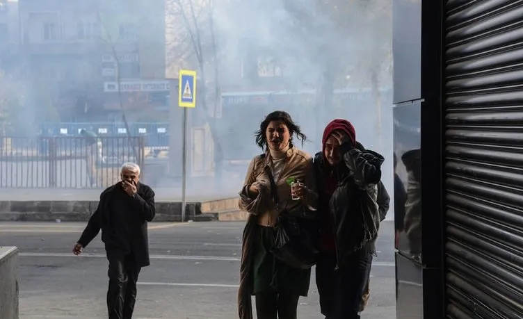 Diyarbakır’da eylem çağrısı sokakları savaş alanına çevirdi!