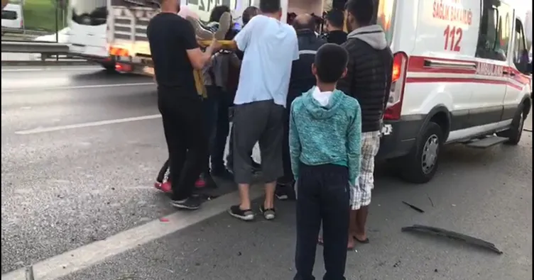 Maltepe’de kaza: 1’i ağır 2 yaralı