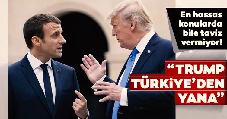 Trump tavizsiz şekilde Erdoğan’dan yana