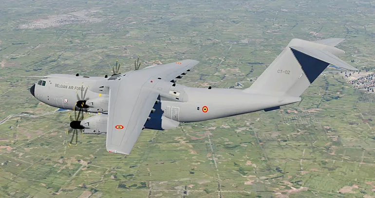 Belçika’ya ait askeri uçağa kurşun yağdı