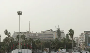 Hatay’ı toz bulutu kapladı