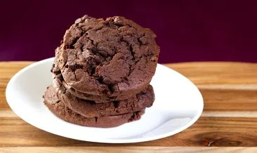 3 malzemeli kakaolu kurabiye: hem sağlıklı hem de pratik
