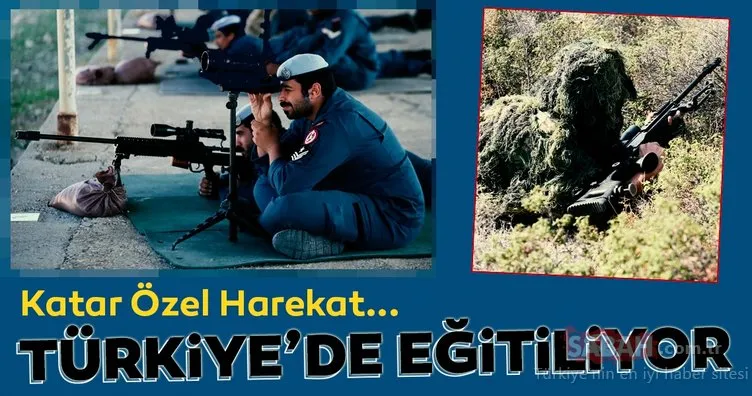 Katar Özel Harekat polisleri Türkiye’de eğitimde