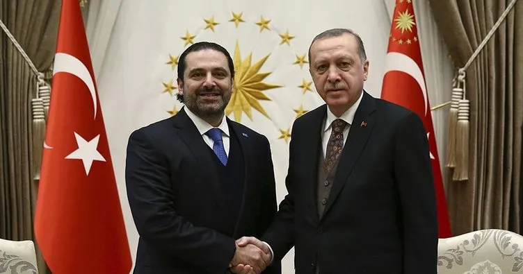 Cumhurbaşkanı Erdoğan, Lübnan Başbakanı Hariri’yi kabul etti