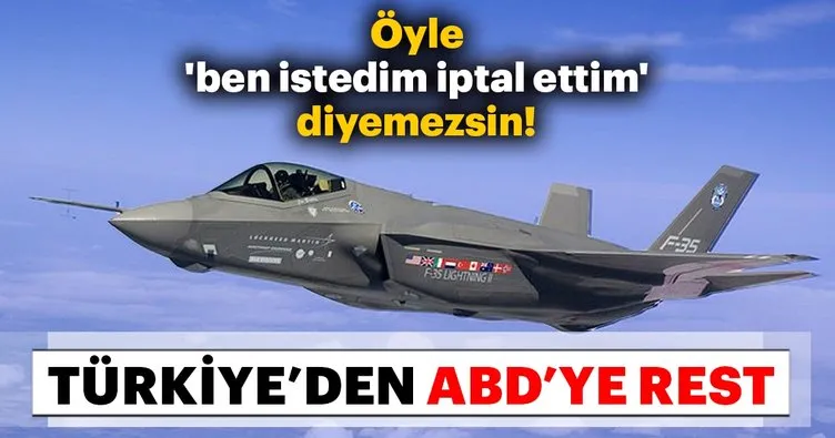 Son Dakika: Dışişleri Bakanı Çavuşoğlu’ndan F-35 açıklaması