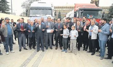 Uşak’tan Afrin’e gönülden destek