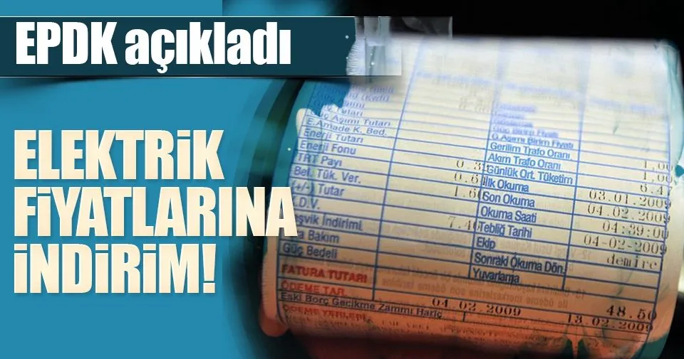 Epdk Elektrik Tavan Fiyatina Indirim Son Dakika Haberler