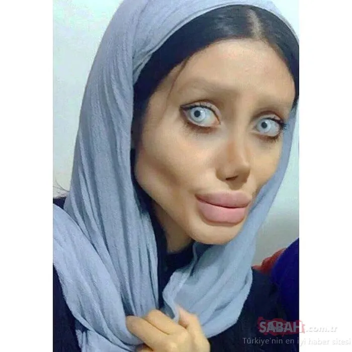 Angelina Jolie’ye benzettiği makyajıyla fenomene dönüşen İranlı Sahar Tabar pişmanlığını açıkladı!