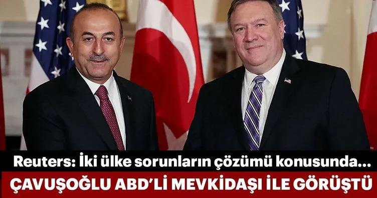 Son Dakika: Dışişleri Bakanı Çavuşoğlu ve ABD'li mevkidaşı Pompeo ile görüştü!