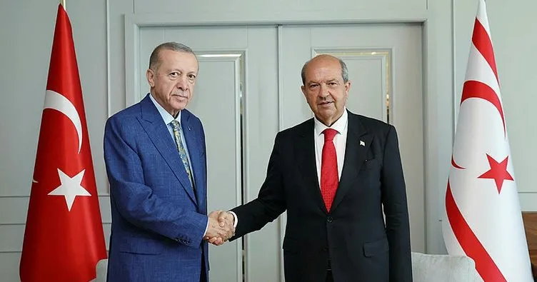 Başkan Erdoğan, KKTC Cumhurbaşkanı Tatar ile görüştü: 2 kritik anlaşma imzalandı