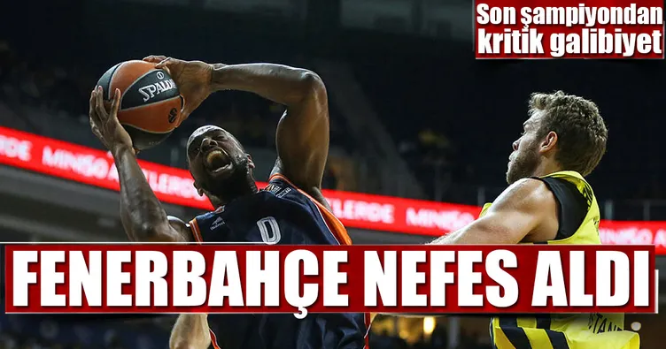 Fenerbahçe Doğuş nefes aldı