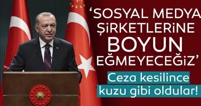 Başkan Erdoğan’dan son dakika sosyal medya açıklaması geldi! Baskılarına boyun eğmeyeceğiz