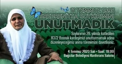 Srebrenitsalı kadın kahramanlar Bağcılar’da çektikleri acıları anlatacak