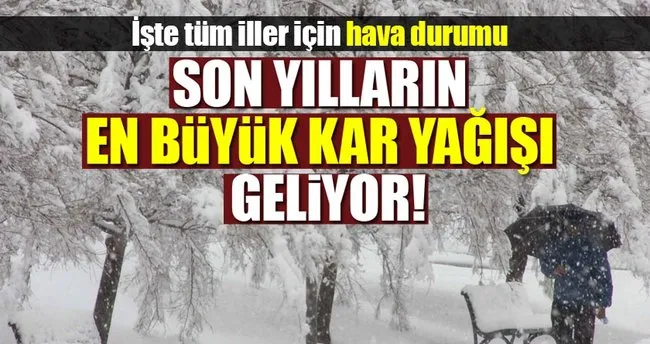 İstanbul’da kar yağışı ne kadar sürecek? - İstanbul hava durumu ve son dakika uyarısı!