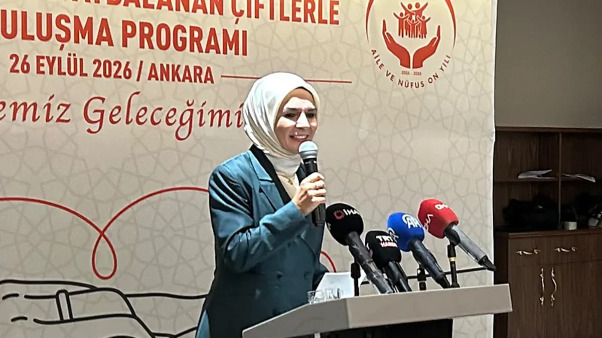 Bakan Göktaş: Sağlam yuvalarda, sağlam ailelerimizi kurmaya devam edeceğiz