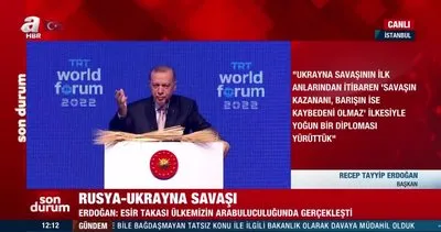 Başkan Erdoğan: Pazar günü Putin ve Zelenski ile krizin çözümü için görüşeceğim! | Video