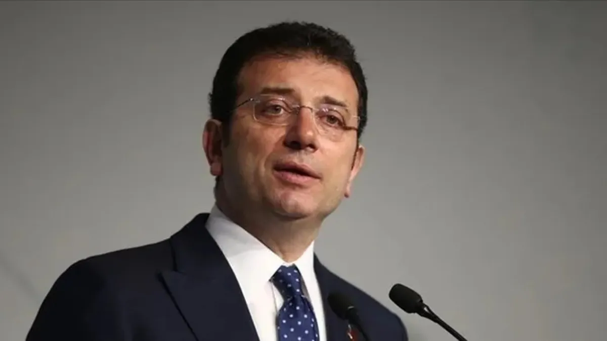 Ekrem İmamoğlu'nun yargılandığı dava ile ilgili bir görsel.