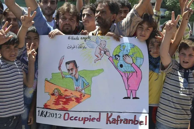 Suriye’de gösteriler