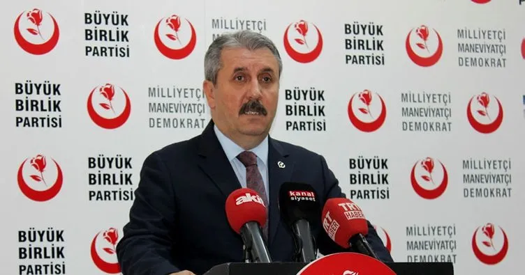 BBP Genel Başkanı Destici, Erdoğan’ı tebrik etti