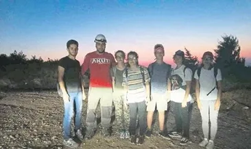 Kaybolan grubu akut kurtardı