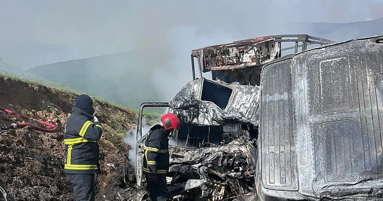 Bitlis'te feci kaza: 2 tır kafa kafaya çarpıştı! 1 ölü - Yaşam Haberleri