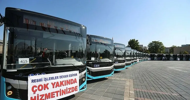 Kayseri Büyükşehir Belediyesi 24 yeni otobüs aldı