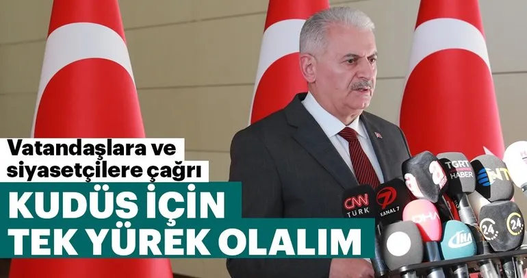 Kudüs için tek yürek olalım