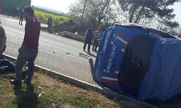 Adana'da askeri araç kazası yaptı: 2 asker şehit, 3 asker yaralı #osmaniye