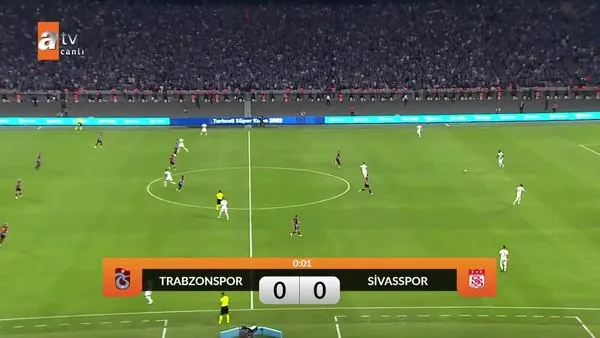 Trabzonspor 4-0 Sivasspor (Süper Kupa - Maç Özeti)