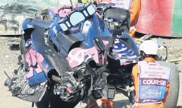 Japonya GP’si olaylı başladı