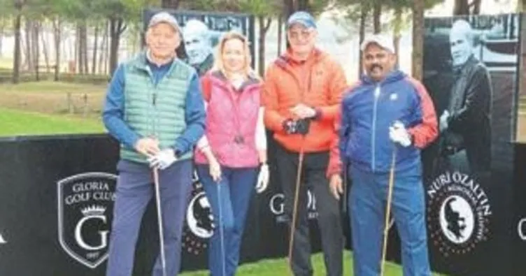 Nuri Özaltın Golf Turnuvası başladı