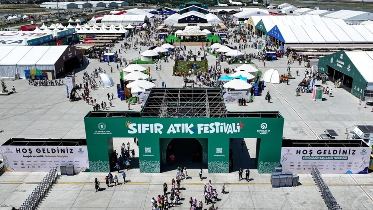 Sıfır Atık Festivali tüm heyecanıyla sürüyor! 4500 projeye 700 milyon dolar kaynak