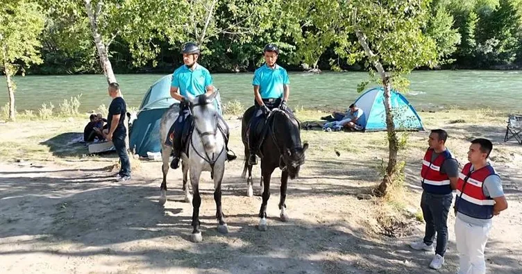 Munzur Vadisi’nde atlı tim