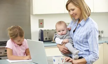 Çalışan anneye yarım mesai!