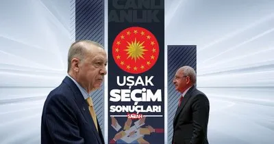 ANLIK UŞAK SEÇİM SONUÇLARI 2023: YSK Cumhurbaşkanlığı Uşak seçim sonucu Recep Tayyip Erdoğan - Kemal Kılıçdaroğlu oy oranları ne oldu, kim kazandı?