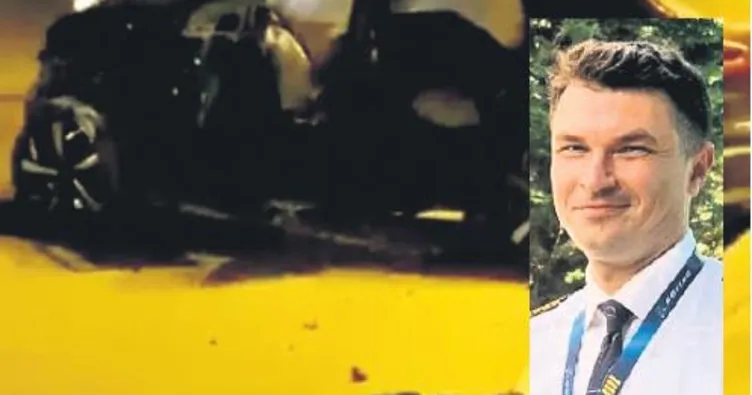 Pilot, trafik kazasında öldü