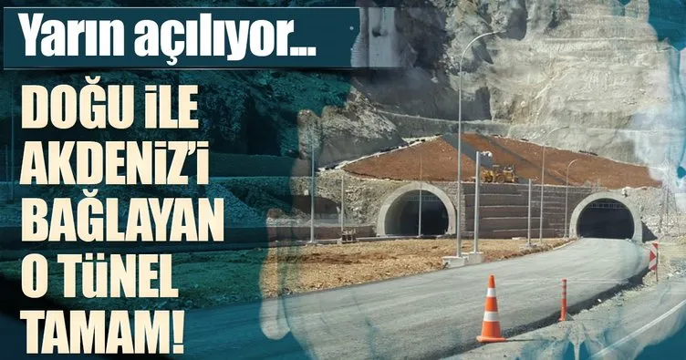 Doğu Anadolu’yu Akdeniz Bölgesi’ne bağlayacak Erkenek Tüneli tamamlandı