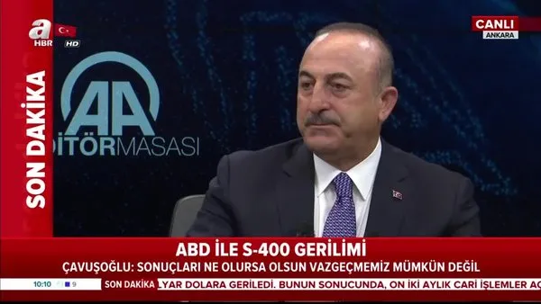 Dışişleri Bakanı Mevlüt Çavuşoğlu'dan canlı yayında önemli açıklamalar